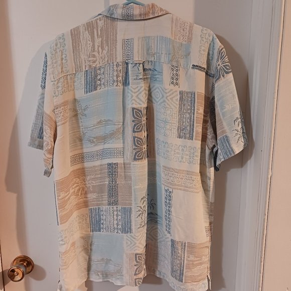 Quiksilver Men's Button Down Shirt Large - Picture 4 of 4